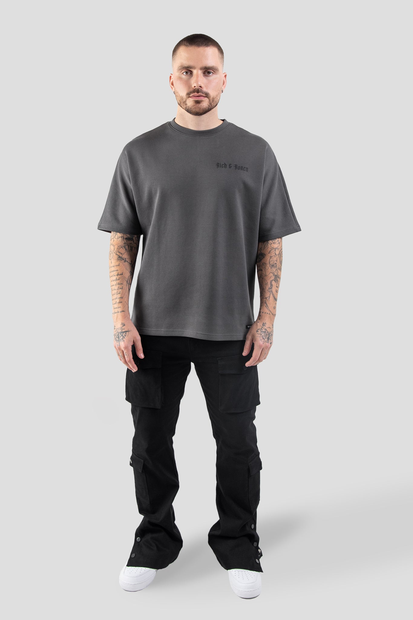 Piqué Shirt Grey
