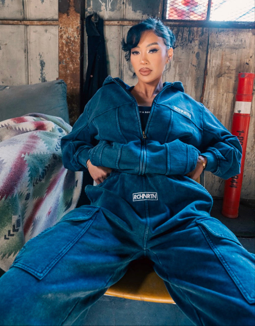 unisex Indigo terry (Pants )
