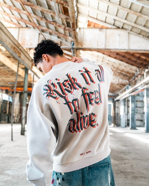 Risk It All Crewneck Sweatshirt