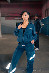 unisex Indigo terry (Pants )