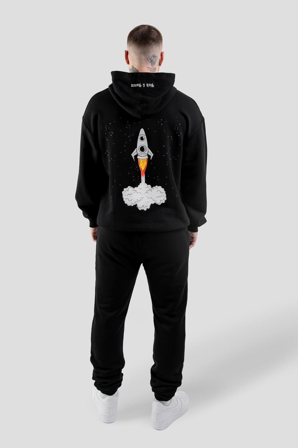 Rich & Rotten "Blast Off" Terry Set - Black