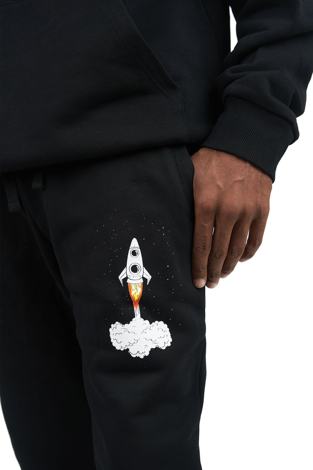 Rich & Rotten "Blast Off" Terry Set - Black
