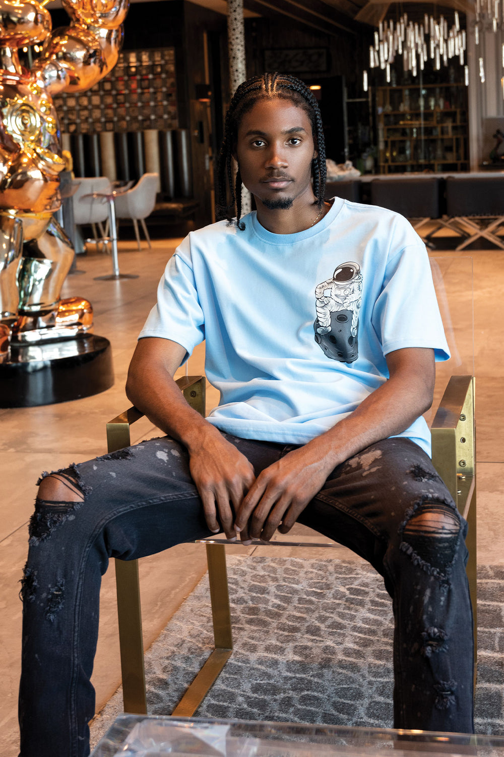 "Moon Man" Heavy Tee